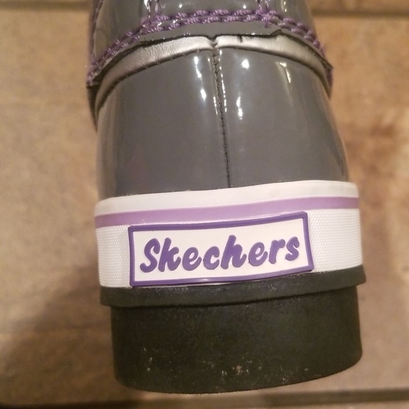 Girls Sketchers Winter Boots - Picture 4 of 7